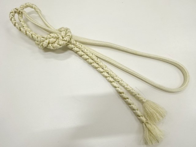 JAPANESE KIMONO / HAND-TIED OBIJIME